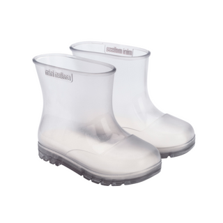 Mini Melissa Welly Boot BB - Clear, Mini Melissa, cf-size-10, cf-size-11, cf-size-12, cf-size-5, cf-size-6, cf-size-7, cf-size-8, cf-size-9, cf-type-shoes, cf-vendor-mini-melissa, Clear, Girl