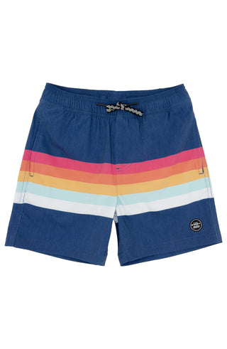 Feather 4 Arrow Vintage Stripe Volley Trunk - Twilight