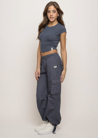 Kaveah Rima Cargo Joggers - Ombre Blue