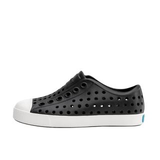 Native Jefferson Shoes - Jiffy Black / Shell White