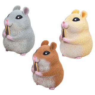 Chonky Cheeks Hamster Squishy Toy, Schylling, Chonky Cheeks, Hamster, Schylling, Squishy, Squishy Toy, Toy - Basically Bows & Bowties