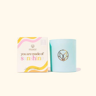 Musee X St Jude's You Are Made of Sunshine Candle