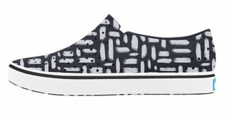 Native Print Miles - Onyx Black/Shell White/Inkwell, Native, Inkwell, Native Child, Native Child Shoes, Native Kids, Native Kids Shoes, Native Miles, Native Miles Inkwell, Native Miles Shoes,