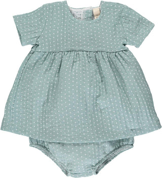 Vignette Green Agnes Dress, Vignette, Dress, JAN23, Vignette, Vignette Agnes Dress, Vignette Dress, Vignette Dresses, Vignette Spring 2021, Dress - Basically Bows & Bowties