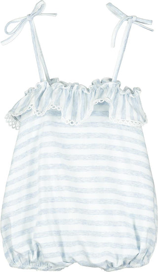 Vignette Blue Stripe Kenzie Bubble, Vignette, Baby bubble, Bubble, Bubble Romper, JAN23, Vignette, Vignette Baby, Vignette Blue Stripe Kenzie Bubble, Vignette Bubble, Vignette Kenzie Bubble, 