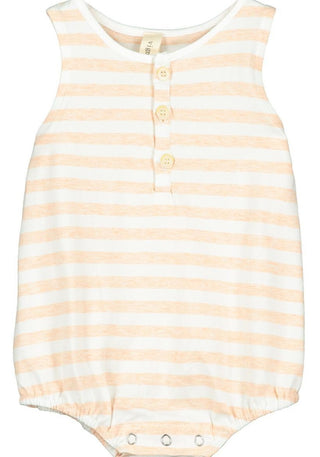 Vignette Coral Stripe Brynn Bubble, Vignette, Baby bubble, Bubble, Bubble Romper, cf-size-12-18-months, cf-size-6-12-months, cf-type-bubble, cf-vendor-vignette, CM22, JAN23, Vignette, Vignett