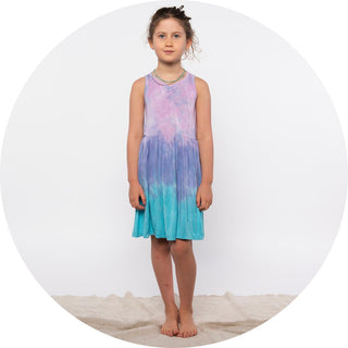 Fairwell Dancer Dress in Butterfly, Fairwell, Butterfly Tie Dye, CM22, Dress, Dresses, Fairwell, Fairwell Butterfly, Fairwell Dancer Dress, Fairwell Dancer Dress in Butterfly, Fairwell Dress,