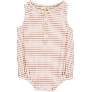 Vignette Bryn Bubble in Pink Stripe, Vignette, cf-size-6-9-months, cf-size-9-12-months, cf-type-bubble-romper, cf-vendor-vignette, CM22, Easter / Spring Dresses, JAN23, Vignette, Vignette Bry