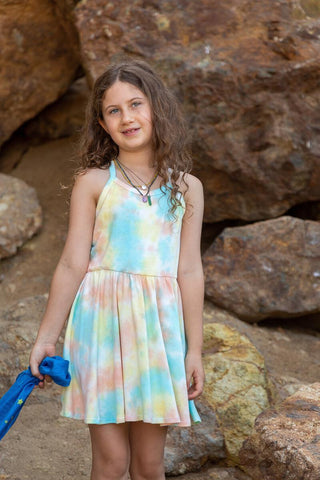 Fairwell Riviera Dress in Caribbean, Fairwell, cf-size-2y, cf-type-dress, cf-vendor-fairwell, CM22, Dress, Dresses, Fairwell, Fairwell Caribbean, Fairwell Dress, Fairwell Kids Clothing, Fairw