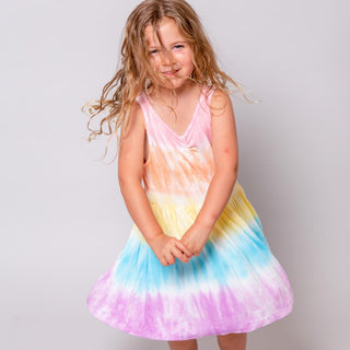 Fairwell Dancer Dress in Rainbow, Fairwell, CM22, Dress, Dresses, Fairwell, Fairwell Dancer Dress, Fairwell Dancer Dress in Rainbow, Fairwell Dress, Fairwell Kids Clothing, Fairwell Rainbow, 