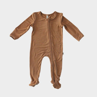 Babysprouts Footie Romper with Zipper in Butterscotch, Babysprouts, Baby Sprouts, Babysprouts, Babysprouts Footie, Babysprouts Footie Romper with Zipper, Bamboo Footie, Butterscotch, Footie, 