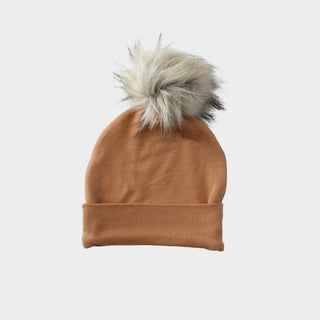 Babysprouts Pom Hat in Butterscotch, Babysprouts, Babysprouts, Babysprouts Beanie, Babysprouts Pom Hat, Beanie, Beanie hat, Butterscotch, cf-size-1-3y, cf-size-3-6-months, cf-size-6-12-months