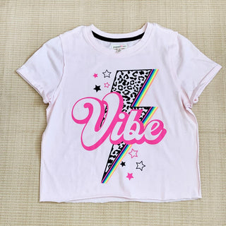 Paper Flower Vibe Raw Edge Tee, Paper Flower, cf-size-5, cf-type-tee, cf-vendor-paper-flower, Paper Flower, Raw Edge Tee, SS23, Vibe, Tee - Basically Bows & Bowties