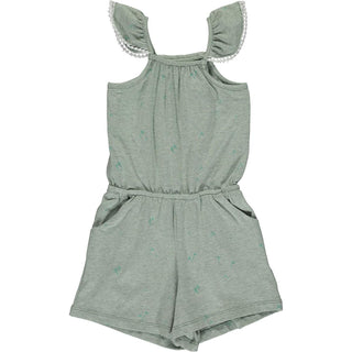 Vignette Cece Romper in Sage, Vignette, cf-size-4, cf-size-5, cf-size-7, cf-type-romper, cf-vendor-vignette, Easter / Spring Dresses, Romper, Vignette, Vignette Cece Romper, Vignette Romper, 