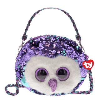 Ty Moonlight the Owl Reversible Sequin Purse, Ty Inc, cf-type-handbags, cf-vendor-ty-inc, Handbag, Moonlight, Moonlight the Owl, Owl, Purse, Reversible Sequin Purse, Ty, Ty Handbag, Ty Inc, T