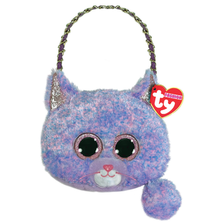 Ty Cassidy the Cat Mini Purse, Ty Inc, Cassidy the cat, Cat, handbag, Little Girl Handbag, Purse, Ty, Ty Cat, Ty Handbag, Ty Purse, Handbag - Basically Bows & Bowties