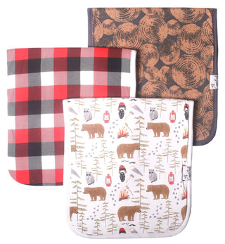 Copper Pearl Lumberjack Premium Burp Cloth Set, Copper Pearl, Burp Cloth Set, Burp Cloths, Copper Pearl, Copper Pearl Burp Cloth Set, Copper Pearl Lumberjack, Copper Pearl Lumberjack Premium 