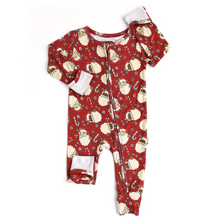 Gigi and Max Kris Zip One Piece, Gigi and Max, All Things Holiday, Bamboo Pajama, cf-size-12m-9-12m, cf-size-3m-0-3m, cf-size-6m-3-6m, cf-size-9m-6-9m, cf-size-newborn, cf-type-pajamas, cf-ve