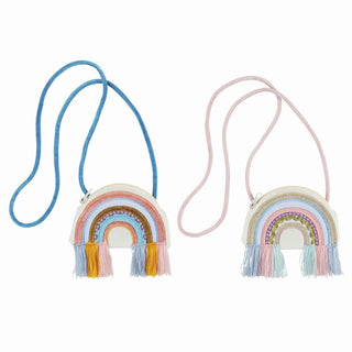 Mud Pie Rainbow Purse, Mud Pie, cf-type-handbag, cf-vendor-mud-pie, CM22, JAN23, Little Girls Handbag, Little Girls Purse, Mud Pie, Mud Pie Purse, Mud Pie Rainbow Purse, Rainbow, Rainbow Hand