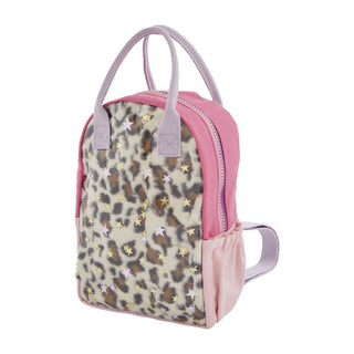 Mud Pie Leopard Vinyl Backpack, Mud Pie, Back to School, cf-type-backpack, cf-vendor-mud-pie, JAN23, Leopard Vinyl Backpack, Mini Backpack, Mud Pie, Mud Pie Backpack, Mud Pie Leopard, Mud Pie