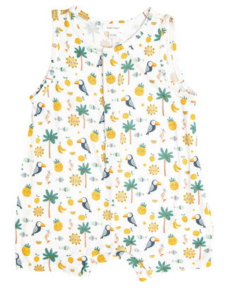 Angel Dear Petite Tropicale Bamboo Shortie Romper, Angel Dear, Angel Dear, Angel Dear  Shortie Romper, Angel Dear Petite Tropicale, Angel Dear Petite Tropicale Shortie Romper, Angel Dear Romp