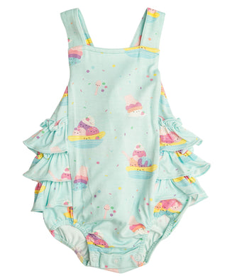 Angel Dear Banana Split Bamboo Ruffle Sunsuit, Angel Dear, angel Dear, Angel Dear Bamboo Ruffle Sunsuit, Angel Dear Banana Split, Angel Dear Banana Split Bamboo Ruffle Sunsuit, Angel Dear Bub