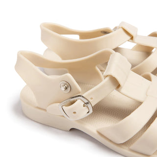 Shooshoos Jelly Sandal - Seger: Cream, Shooshoos, cf-size-us-10-uk-9, cf-size-us-11-uk-10, cf-size-us-12-uk-11, cf-size-us-13-uk-12, cf-type-shoes, cf-vendor-shooshoos, Jellies, Jelly Sandal,