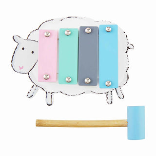 Mud Pie Sheep Wood Xylophone Toy, Mud Pie, cf-type-instrument, cf-vendor-mud-pie, JAN23, Mud Pie, Mud Pie Wood Xylophone Toy, Sheep, Sheep Wood Xylophone Toy, Wood Xylophone, Wood Xylophone T