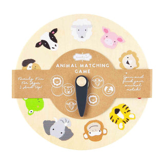 Mud Pie Animal Matching Game, Mud Pie, Animal Matching Game, cf-type-toys, cf-vendor-mud-pie, EB Boy, EB Boys, EB Girls, Matching Game, Mud Pie, Mud Pie Toys, Toy, Toys, Wooden Toy, Toys - Ba