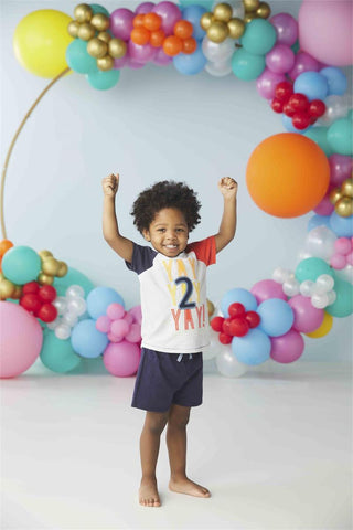 Mud Pie Birthday Boy 2pc Outfit - Yay 2, Mud Pie, 2nd Birthday, Birthday, Birthday Boy, Birthday Boy Shirt, Birthday Shirt, Boys Shirt, cf-size-24-months-2t, cf-type-short-sleeve-tee, cf-vend