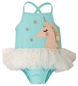 Mud Pie Unicorn One Piece Swimsuit, Mud Pie, Bathing Suit, Black Friday, Cyber Monday, Els PW 5060, Els PW 8258, End of Year, End of Year Sale, JAN23, Mud Pie, Mud Pie Unicorn, Mud Pie Unicor