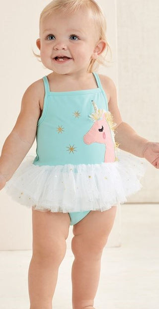 Mud Pie Unicorn One Piece Swimsuit, Mud Pie, Bathing Suit, Black Friday, Cyber Monday, Els PW 5060, Els PW 8258, End of Year, End of Year Sale, JAN23, Mud Pie, Mud Pie Unicorn, Mud Pie Unicor