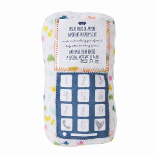 Mud Pie My Fave Person Recordable Sound Chip Phone, Mud Pie, cf-type-toy, cf-vendor-mud-pie, CM22, JAN23, Mud Pie, Mud Pie My Fave Person Recordable Sound Chip Phone, Recordable Toy, Toy - Ba