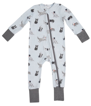 Angel Dear Grey Hounds Bamboo Zipper Romper, Angel Dear, Angel Dear, Angel Dear Dogs, Angel Dear Grey Hounds, Angel Dear Grey Hounds Zipper Romper, Angel Dear Romper, Angel dear Spring 2021, 