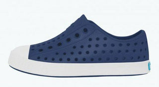 Native Jefferson Shoes - Regatta Blue / Shell White, Native, cf-size-c10, cf-size-c11, cf-size-c12, cf-size-c13, cf-size-c2, cf-size-c3, cf-size-c4, cf-size-c5, cf-size-c6, cf-size-c7, cf-siz