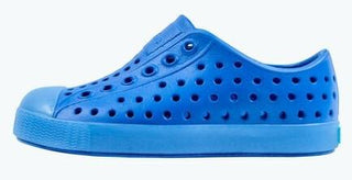 Native Jefferson Translucent - Victoria Blue / Translucent, Native, cf-size-c4, cf-size-c5, cf-type-shoes, cf-vendor-native, Jefferson, Native, Native Blue, Native Child, Native Child Shoes, 