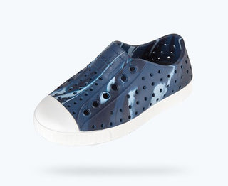 Native Jefferson Marble Shoes - Frontier Blue / Shell White / Insight Marble, Native, Blue Marcle, Boys Shoes, cf-size-c13, cf-size-c5, cf-size-c6, cf-size-c7, cf-size-c8, cf-type-shoes, cf-v