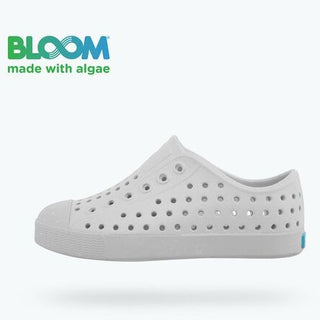 Native Jefferson Bloom Shoes - Mist Grey/ Mist Grey/ Shell Speckles, Native, Boys Shoes, cf-size-c12, cf-size-c13, cf-size-c4, cf-size-c5, cf-size-c7, cf-size-c8, cf-size-j1, cf-size-j2, cf-t