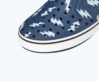 Native Miles Print - Frontier Blue / Shell White / Shell Lightning, Native, Lightning, Native Child, Native Child Shoes, Native Kids, Native Kids Shoes, Native Miles, Native Miles Print, Nati