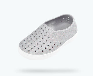 Native Miles Bling Shoes - Disco Bling / Shell White, Native, Disco Glitter, Glitter Miles, Glitter Natives, Miller Bling, Miller Glitter, Native Bling, Native Child, Native Child Shoes, Nati