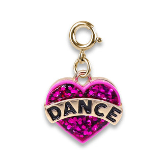 Charm It! Glitter Dance Heart Charm, Charm It!, cf-type-charms-&-pendants, cf-vendor-charm-it, Charm Bracelet, Charm It Charms, Charm It!, Charm It! Glitter Dance Heart Charm, Charms, Dance, 