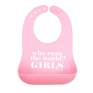 Bella Tunno Who Runs the World Wonder Bib, Bella Tunno, Baby Girl Baby Shower Gift, Baby Shower, Baby Shower Gift, Baby shower Girft, Baby Shower Girl, Bella Tunno, Bella Tunno Bib, Bella Tun