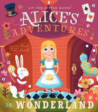 Lit for Little Hands: Alice's Adventures in Wonderland Board Book, Familius LLC, Alice in Wonderland, Alice's Adventures in Wonderland Board Book, Board Book, Book, Books, Familius Board Book