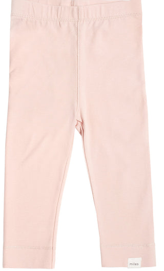 Miles Baby Light Pink Knit Leggings, Miles Baby, cf-size-6, cf-type-leggings, cf-vendor-miles-baby, Cyber Monday, Els PW 8258, End of Year, End of Year Sale, Leggings - Basically Bows & Bowti