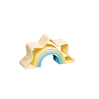 Dena Pastel Sun Small Stacking Toy, Dena, Dena, Dena Pastel Sun Small Stacking Toy, Dena Sun Small Stacking Toy, Dena Teether, Dena Toy, Stocking Stuffer, Stocking Stuffers, Teething, Teethin