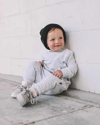 Little Bipsy Pocket Pullover - Light Heather Grey, Little Bipsy Collection, cf-size-12-18-months, cf-size-9-10y, cf-type-pullover, cf-vendor-little-bipsy-collection, CM22, JAN23, Light Heathe