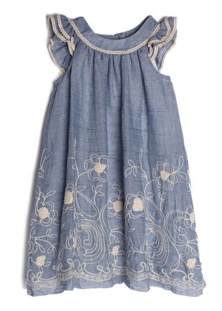 Isobella & Chloe Terilee Dress, Isobella & Chloe, Chambray Dress, Dress, Dress for Girls, Dresses, Easter, Girls, Hi Lo Dress, Isoballa & Chloe Dress, Isobella & Chloe, Isobella and Chloe, Is