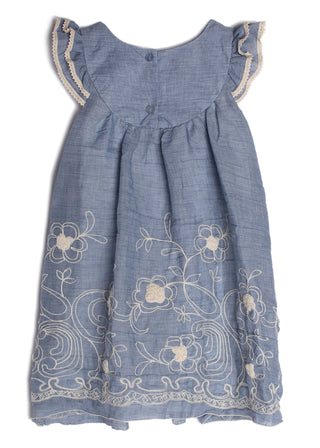 Isobella & Chloe Terilee Dress, Isobella & Chloe, Chambray Dress, Dress, Dress for Girls, Dresses, Easter, Girls, Hi Lo Dress, Isoballa & Chloe Dress, Isobella & Chloe, Isobella and Chloe, Is