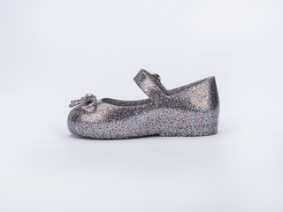 Mini Melissa Mini Sweet Love - Silver Glitter, Grendene, cf-size-12, cf-size-5, cf-size-6, cf-size-7, cf-size-8, cf-type-shoes, cf-vendor-grendene, Grendene, Grendene Mini Melissa, Grendene M