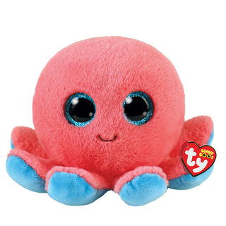 Ty Sheldon the Coral Octopus Beanie Boo, Ty Inc, Beanie Boo, Beanie Boos, Sheldon the Coral Octopus, Ty, Ty Beanie Boo, Ty Sheldon the Coral Octopus, Ty Sheldon the Coral Octopus Beanie Boo, 